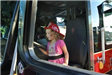 Child in the Firetruck