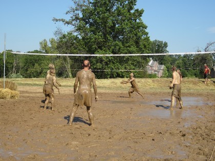 Participants Hanging Out After They Were Eliminated