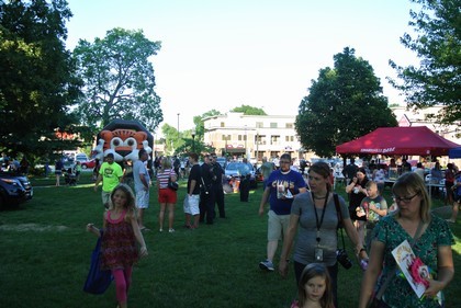 Participants at National Night Out