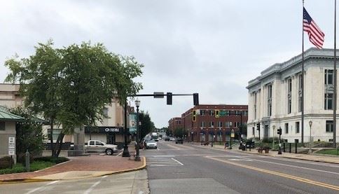 Main Street south.water main0822