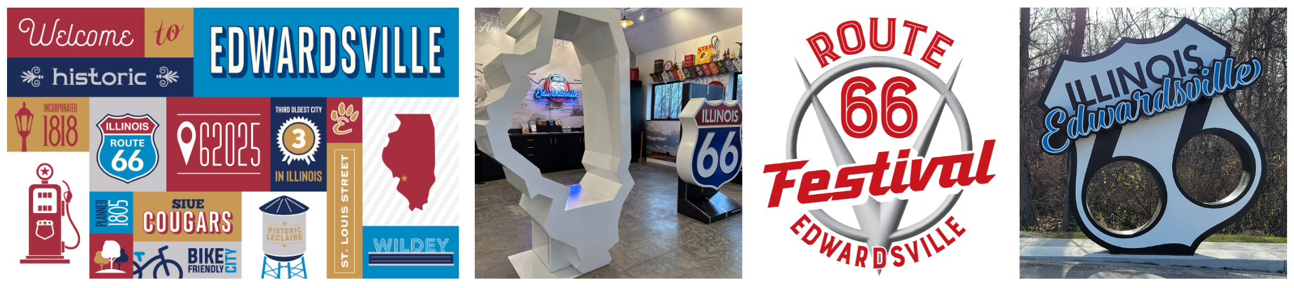 Compilation of Route 66 images