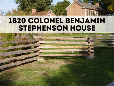 Col. Benjamin Stephenson House photo for website