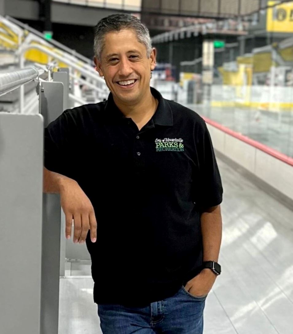 Phil Zamora at the R.P. Lumber Center