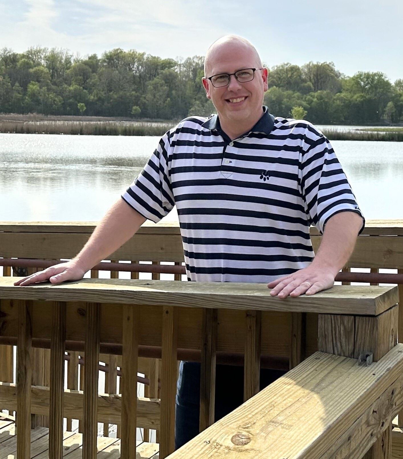 Marc Miller at the Watershed Nature Center