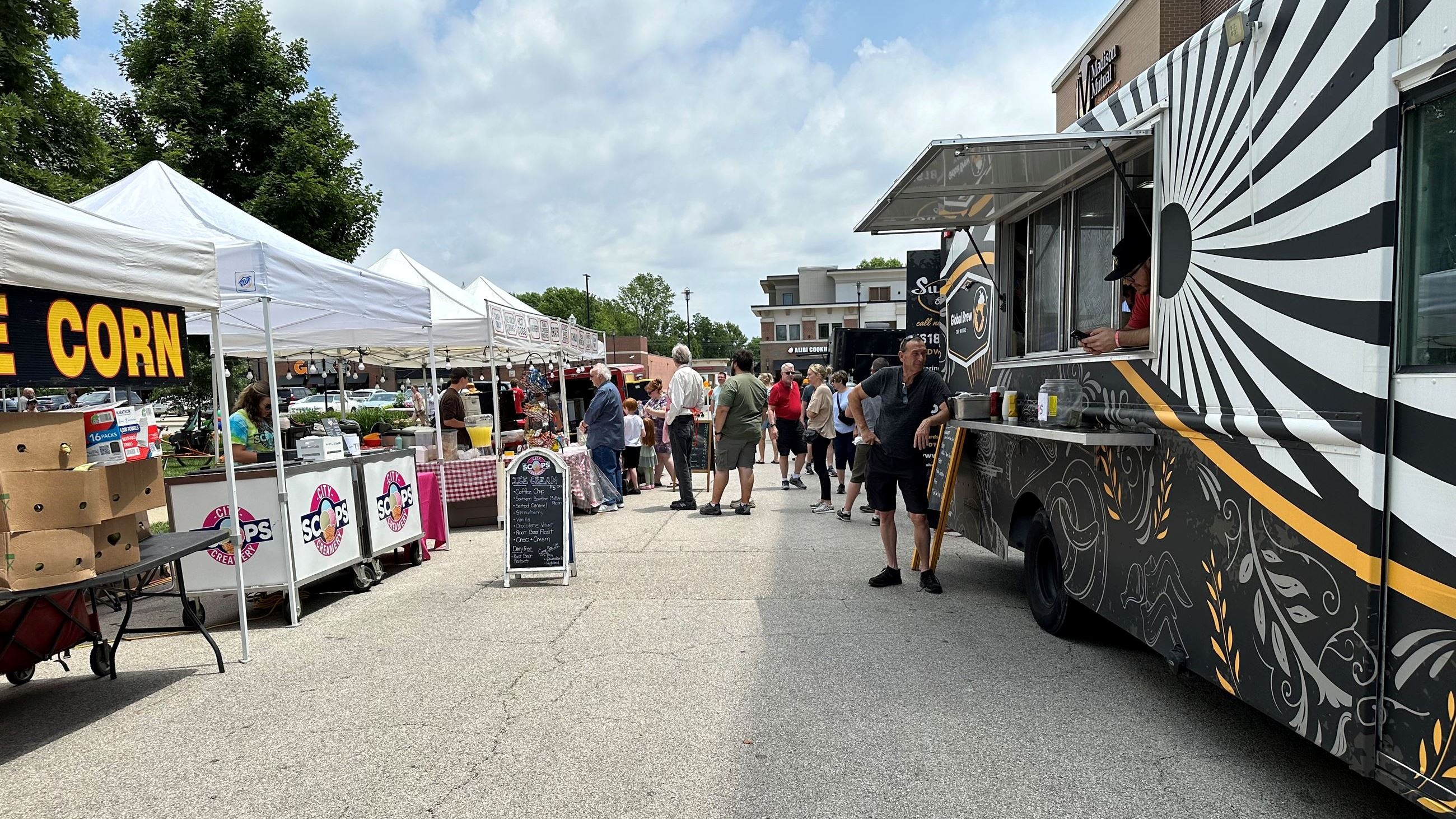 2024 Route 66 Festival food vendor tents