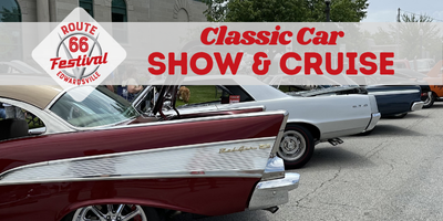 Graphic link to car show and cruise page
