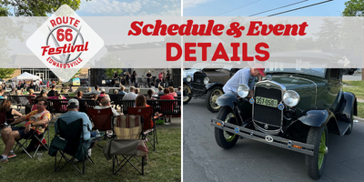 Graphic link to schedule and event details page